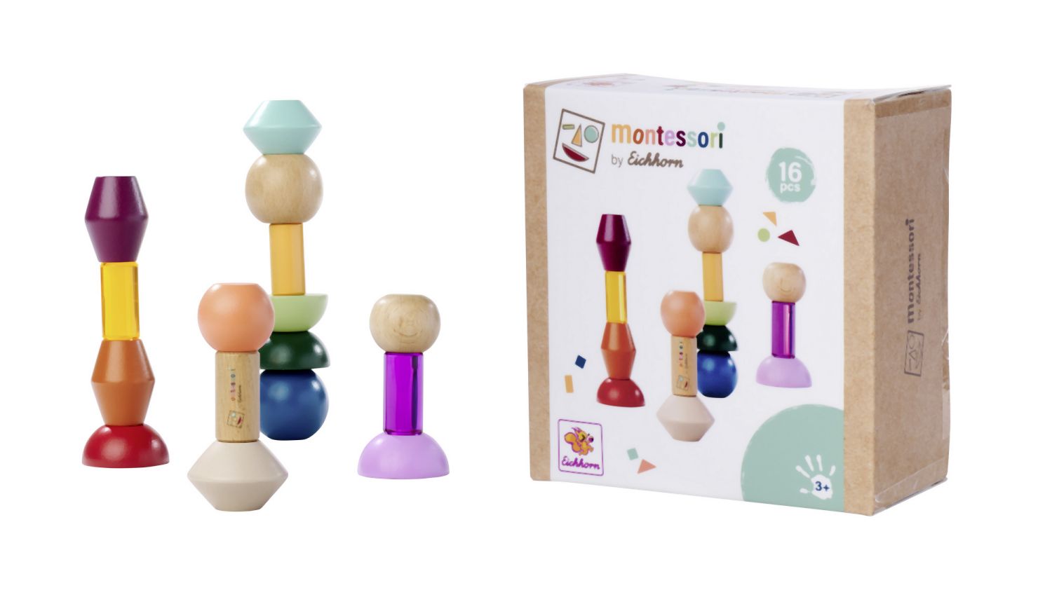 Montessori Stohovací bloky